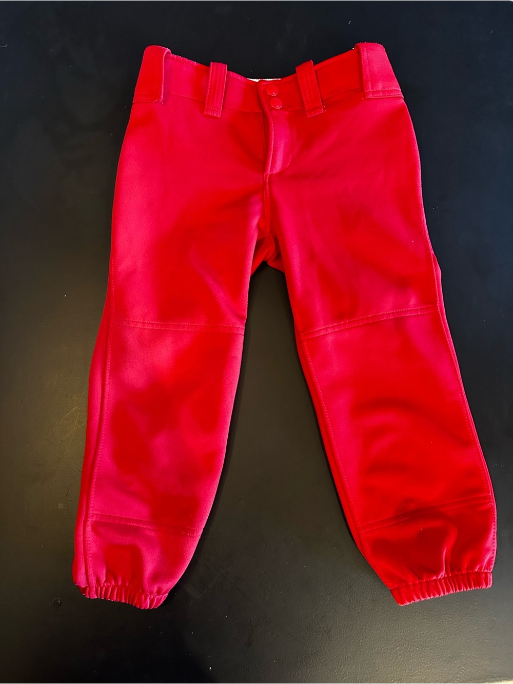 Mizuno Bright Red Kids Softball Pants